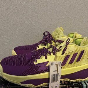 Men's Adidas Yellow Dame 8 Shoe